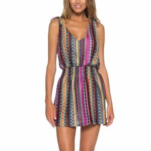 BECCA Rio Bueno Cover-Up Dress  NWT Med  Multi